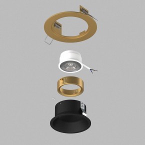 Встраиваемый светильник Lightstar Domino D61307GMOD в Лысьве - lysva.ok-mebel.com | фото 3