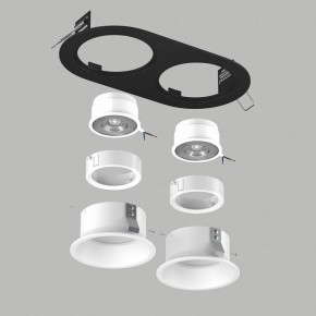 Встраиваемый светильник Lightstar Domino D6570606WMOD в Лысьве - lysva.ok-mebel.com | фото 3