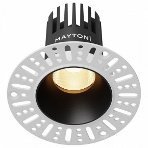Встраиваемый светильник Maytoni Dip DL119-10W-2.7K-TRS-B в Лысьве - lysva.ok-mebel.com | фото