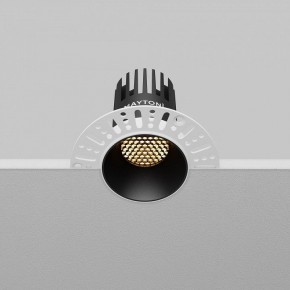 Встраиваемый светильник Maytoni Dip DL119-10W-2.7K-TRS-B в Лысьве - lysva.ok-mebel.com | фото 7