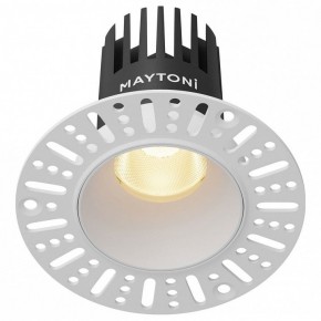 Встраиваемый светильник Maytoni Dip DL119-10W-2.7K-TRS-W в Лысьве - lysva.ok-mebel.com | фото