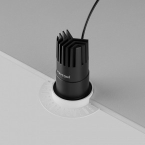 Встраиваемый светильник Maytoni Dip DL120-10W-2.7K-TRS-B в Лысьве - lysva.ok-mebel.com | фото 6