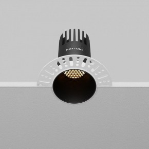 Встраиваемый светильник Maytoni Dip DL120-10W-2.7K-TRS-B в Лысьве - lysva.ok-mebel.com | фото 7