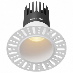 Встраиваемый светильник Maytoni Dip DL120-10W-2.7K-TRS-W в Лысьве - lysva.ok-mebel.com | фото