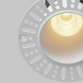 Встраиваемый светильник Maytoni Dip DL120-10W-2.7K-TRS-W в Лысьве - lysva.ok-mebel.com | фото 4