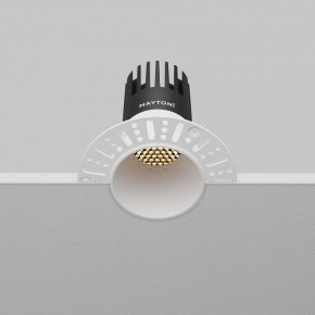 Встраиваемый светильник Maytoni Dip DL120-10W-2.7K-TRS-W в Лысьве - lysva.ok-mebel.com | фото 8