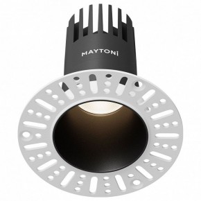 Встраиваемый светильник Maytoni Dip DL120-10W-4K-TRS-B в Лысьве - lysva.ok-mebel.com | фото