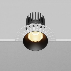 Встраиваемый светильник Maytoni Dip DL121-15W-2.7K-TRS-B в Лысьве - lysva.ok-mebel.com | фото 5