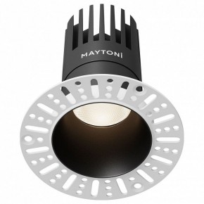 Встраиваемый светильник Maytoni Dip DL122-15W-4K-TRS-B в Лысьве - lysva.ok-mebel.com | фото 12