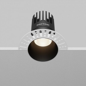 Встраиваемый светильник Maytoni Dip DL122-15W-4K-TRS-B в Лысьве - lysva.ok-mebel.com | фото 4