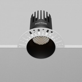 Встраиваемый светильник Maytoni Dip DL122-15W-4K-TRS-B в Лысьве - lysva.ok-mebel.com | фото 6