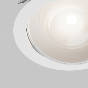 Встраиваемый светильник Maytoni Lens DL105-12W3K-W в Лысьве - lysva.ok-mebel.com | фото 7