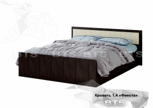"Фиеста" кровать 1,4м LIGHT в Лысьве - lysva.ok-mebel.com | фото 1