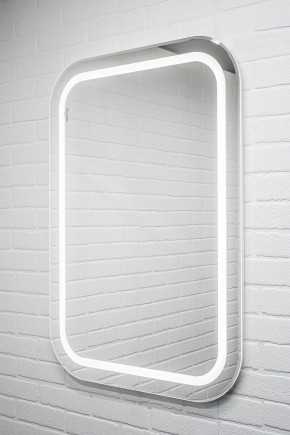 Зеркало Elis 100 white с подсветкой Sansa (SEe1045Z) в Лысьве - lysva.ok-mebel.com | фото 3