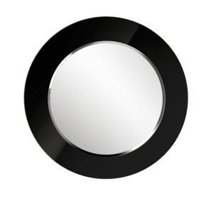 Зеркало круглое черный (РМ/02) в Лысьве - lysva.ok-mebel.com | фото 1