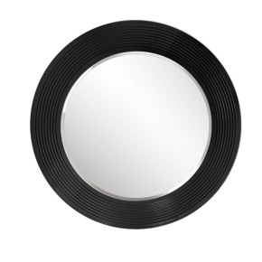 Зеркало круглое черный (РМ/02(S) в Лысьве - lysva.ok-mebel.com | фото