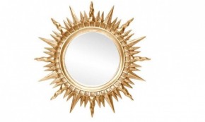 Зеркало круглое золото (1810(1) в Лысьве - lysva.ok-mebel.com | фото