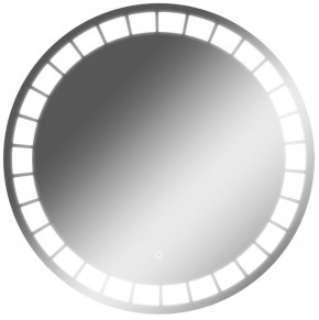 Зеркало Маскат 700х700 с подсветкой Домино (GL7057Z) в Лысьве - lysva.ok-mebel.com | фото