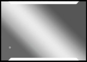 Зеркало Оттава 1000х700 с подсветкой Домино (GL7028Z) в Лысьве - lysva.ok-mebel.com | фото 2