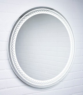 Зеркало Прая 700х700 с подсветкой Домино (GL7048Z) в Лысьве - lysva.ok-mebel.com | фото 3