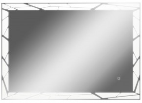 Зеркало Сеул 1000х700 с подсветкой Домино (GL7029Z) в Лысьве - lysva.ok-mebel.com | фото 1