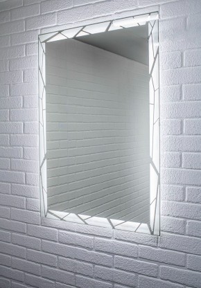 Зеркало Сеул 1000х700 с подсветкой Домино (GL7029Z) в Лысьве - lysva.ok-mebel.com | фото 3